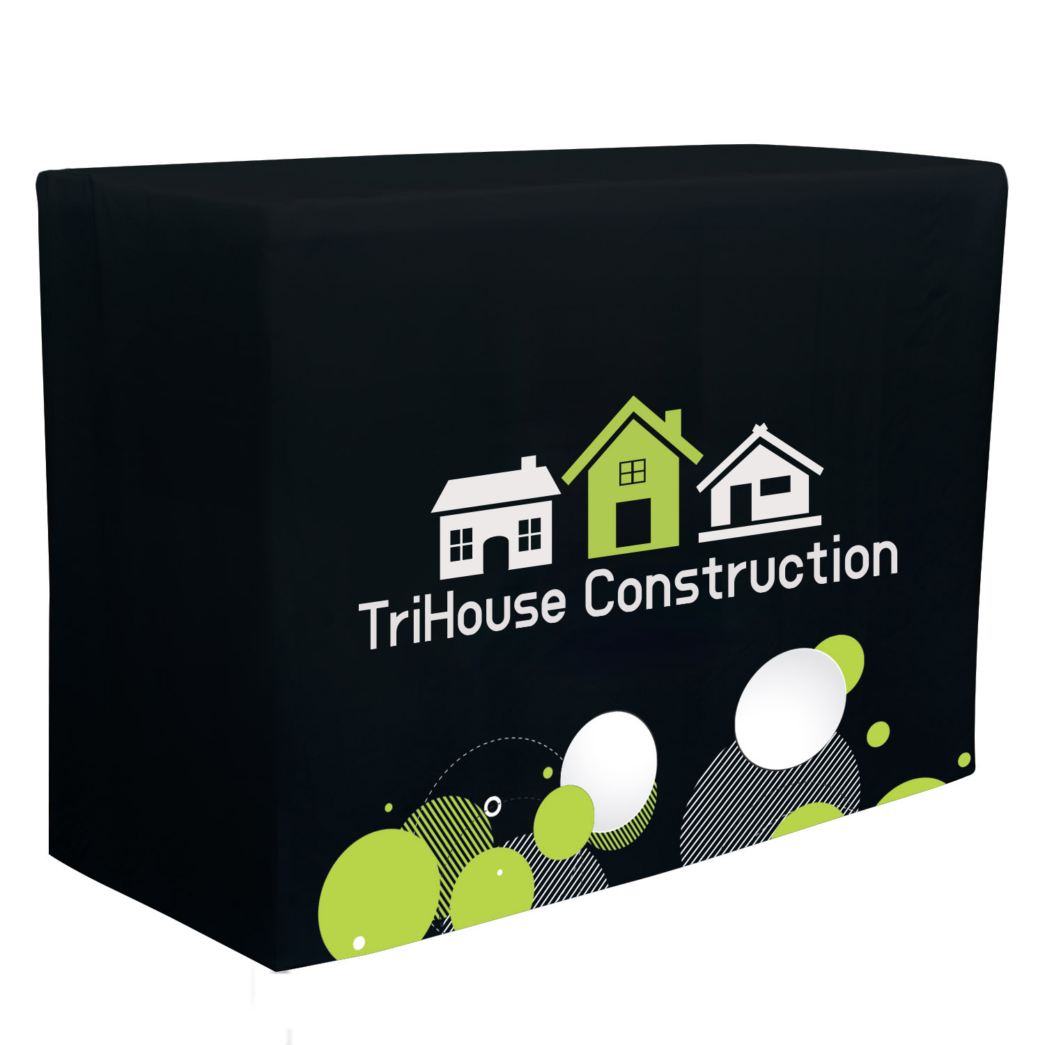 Product Photo 1 Fitted Table Throw, 4' - Full Color Full Bleed