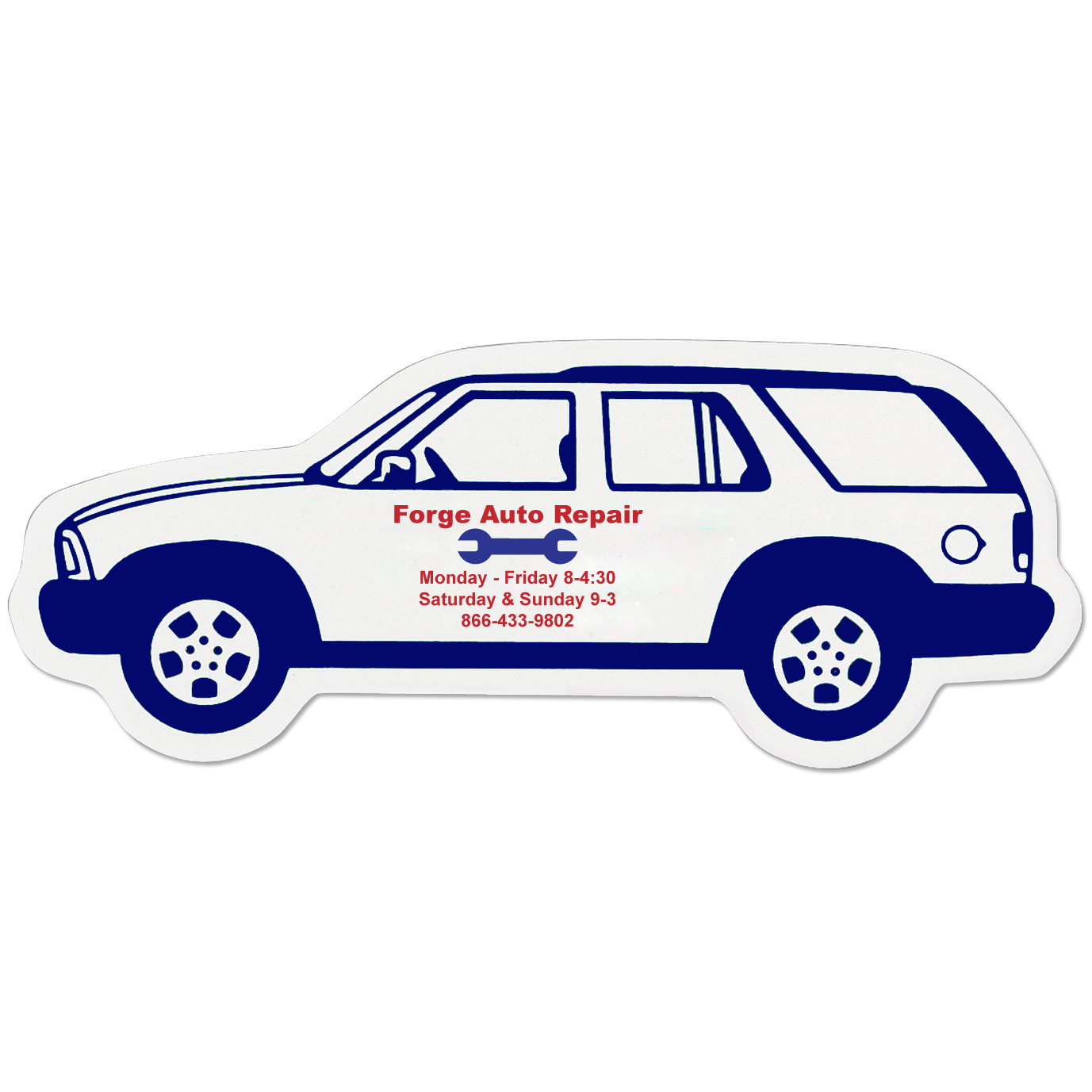 Product Photo 1 Sport Utility Vehicle Shaped Magnet