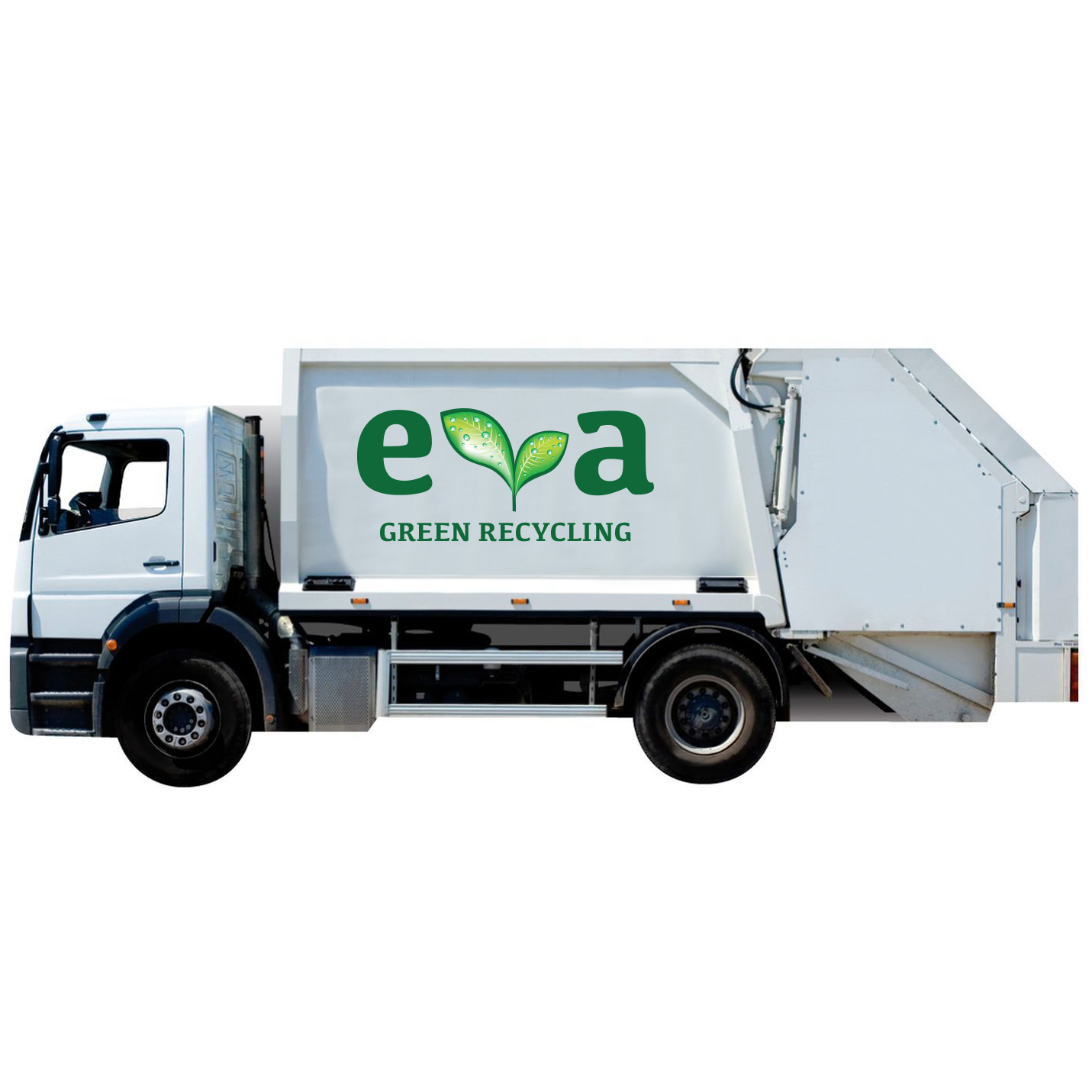 Product Photo 1 Trash/Recycling Truck Shaped Magnet