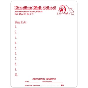 Things To Do Memo Board w/ Magnet, 8-1/2" x 11" - MG2283