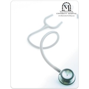 Stethoscope Memo Board w/ Magnet, 8-1/2" x 11" - MG2286