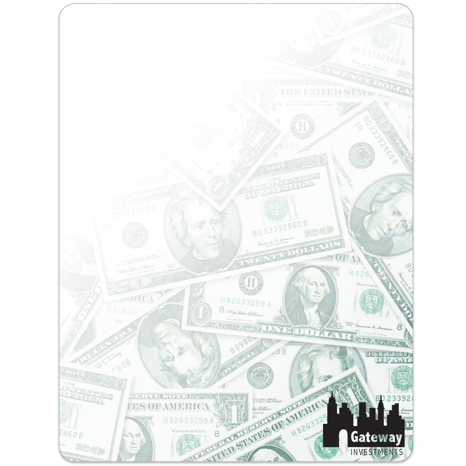 Product Photo 1 Money Memo Board w/ Magnet, 8-1/2" x 11"