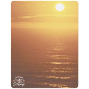 Sunset Memo Board w/ Magnet, 8-1/2" x 11" - MG2289