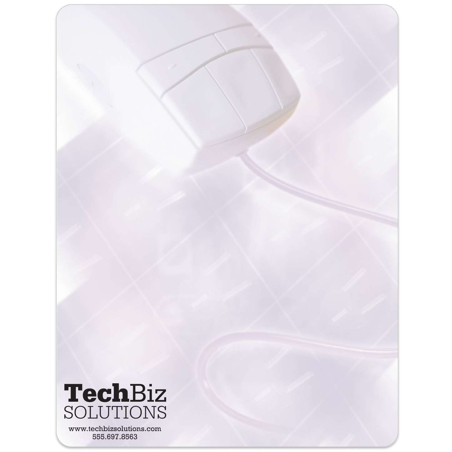 Product Photo 1 Computer Mouse Memo Board w/ Magnet, 8-1/2" x 11"