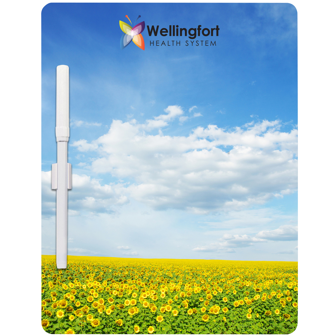 Product Photo 1 Custom Memo Board w/ Magnet, 8-1/2" x 11"