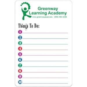 Things To Do Memo Board w/ Magnet, 5-1/2" x 8-1/4" - MG2297
