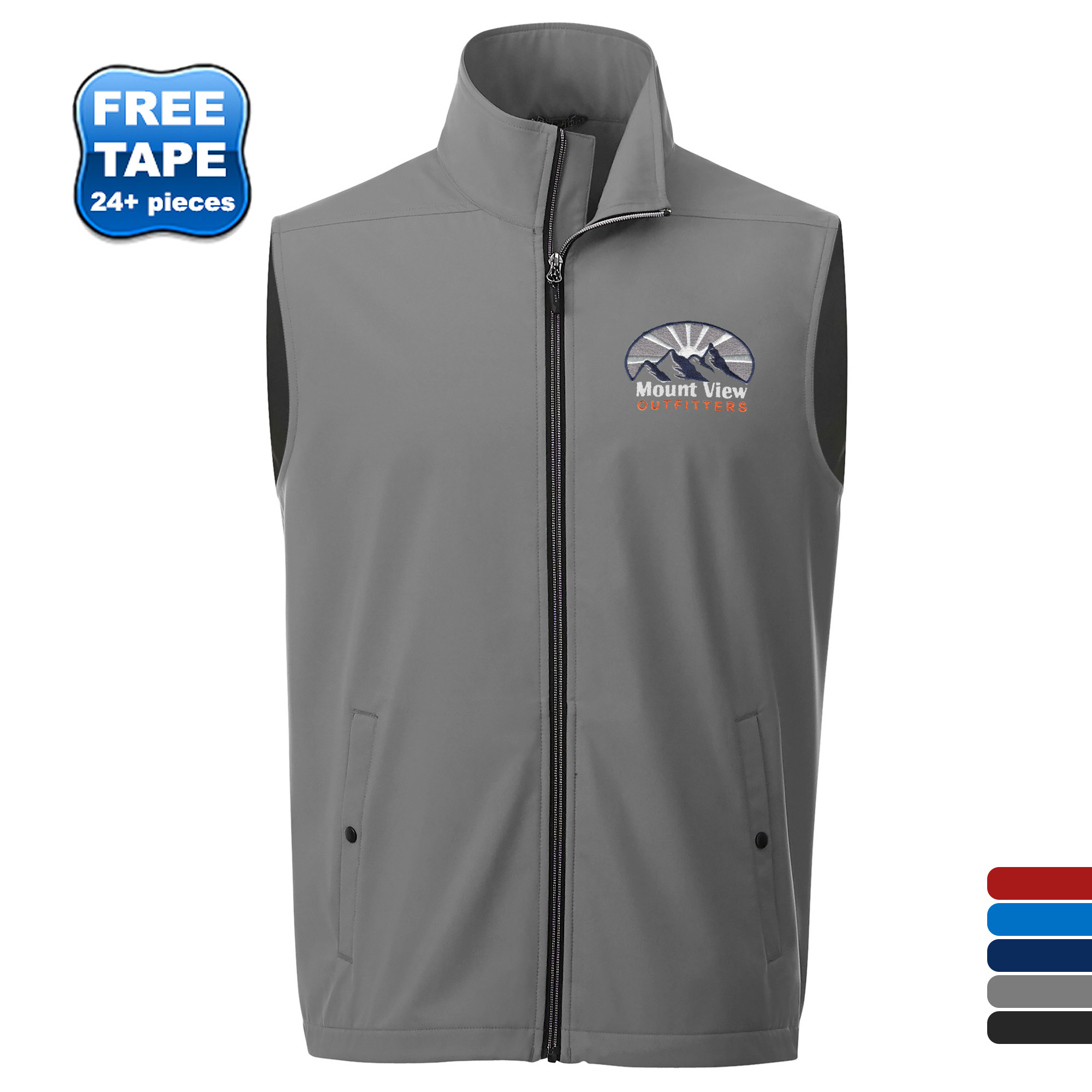 Product Photo 1 Warlow Men's Sporty Softshell Vest