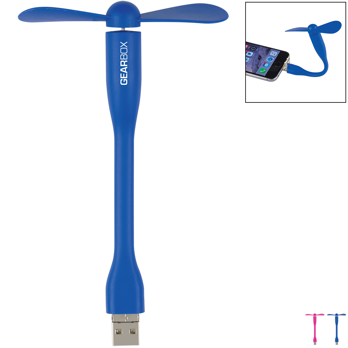 Product Photo 1 Mini USB Fan w/ Three-Way Connector