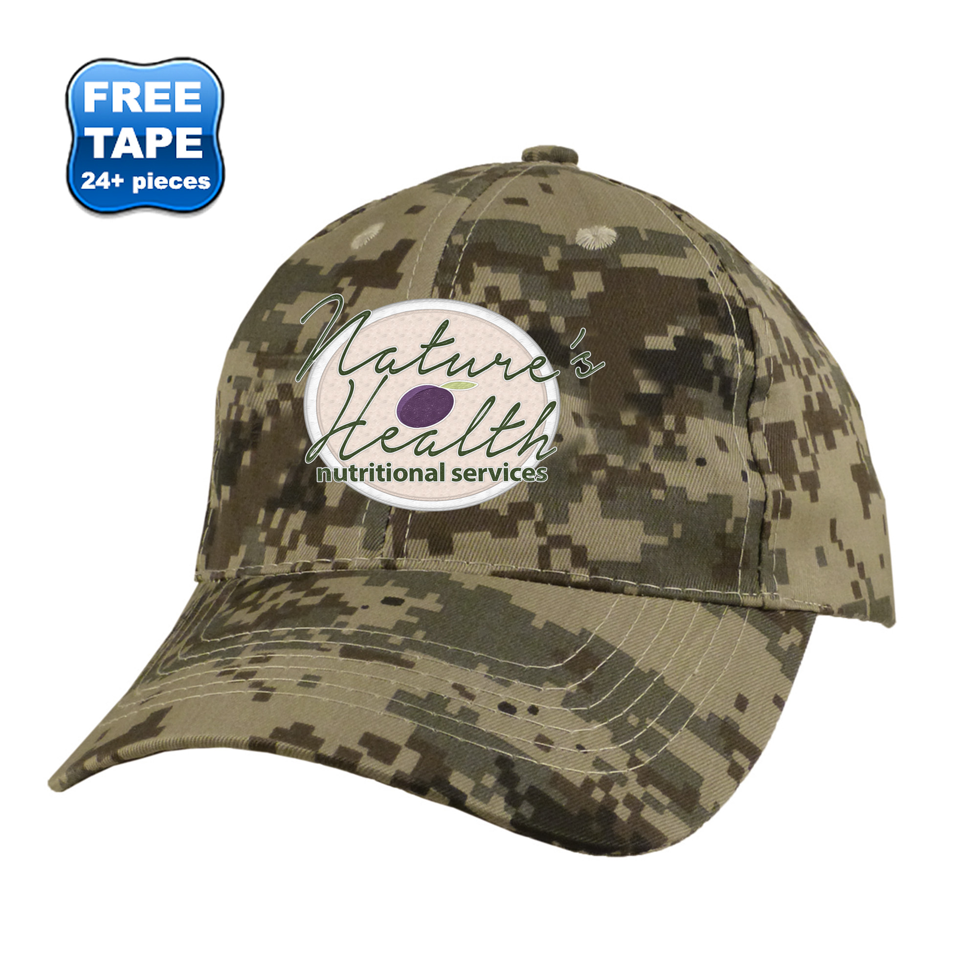 Product Photo 1 Digital Camo Cotton Twill Constructed Cap