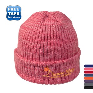 Fleece Lined 3M Insulate Marble Knit Beanie - AM4240