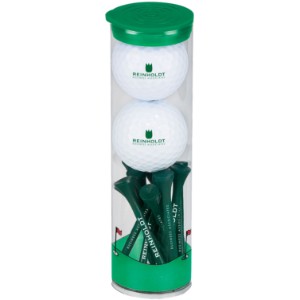Wilson® Chaos Golf Ball 2 Ball Tall Tube - GB4000