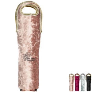 Velvet Single Bottle Neoprene Wine Tote Sleeve - NM1803
