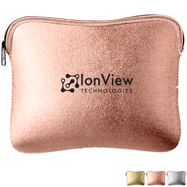 Product Photo 1 Kappotto Metallic iPad® Neoprene Zippered Sleeve