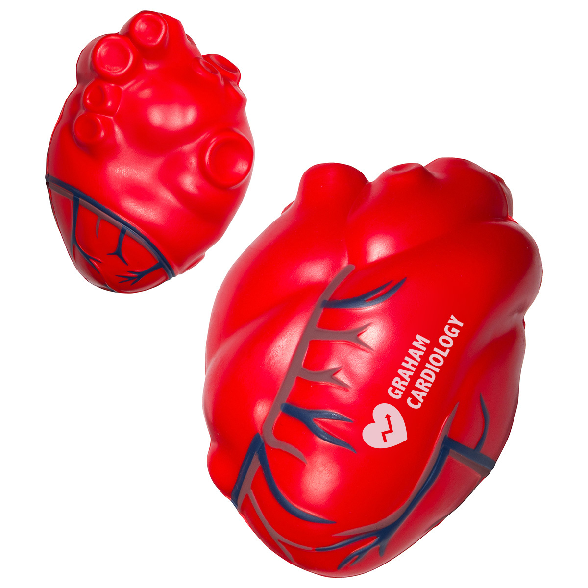 Product Photo 1 Heart with Blue Veins Stress Reliever