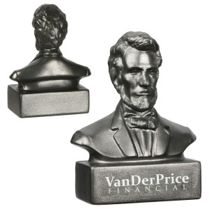 Abraham Lincoln Bust Stress Reliever - AR2419