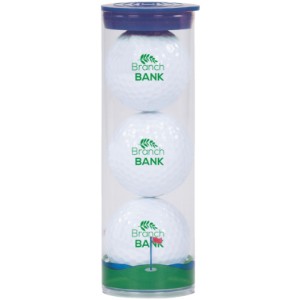 Wilson® Chaos Golf Ball 3 Ball Clear Tube - GB4005