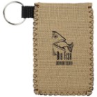Photo 1 Burlap Neoprene Card Guardian Holder