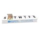 Supersize Jumbo Capacity Weekly Strip Pillbox, 11-1/8"