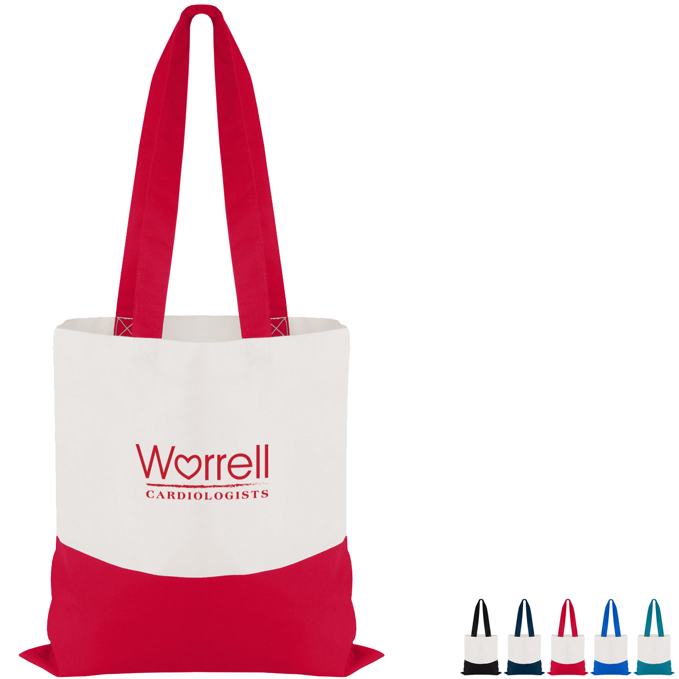 Product Photo 1 Cotton Color Accent Flat Tote