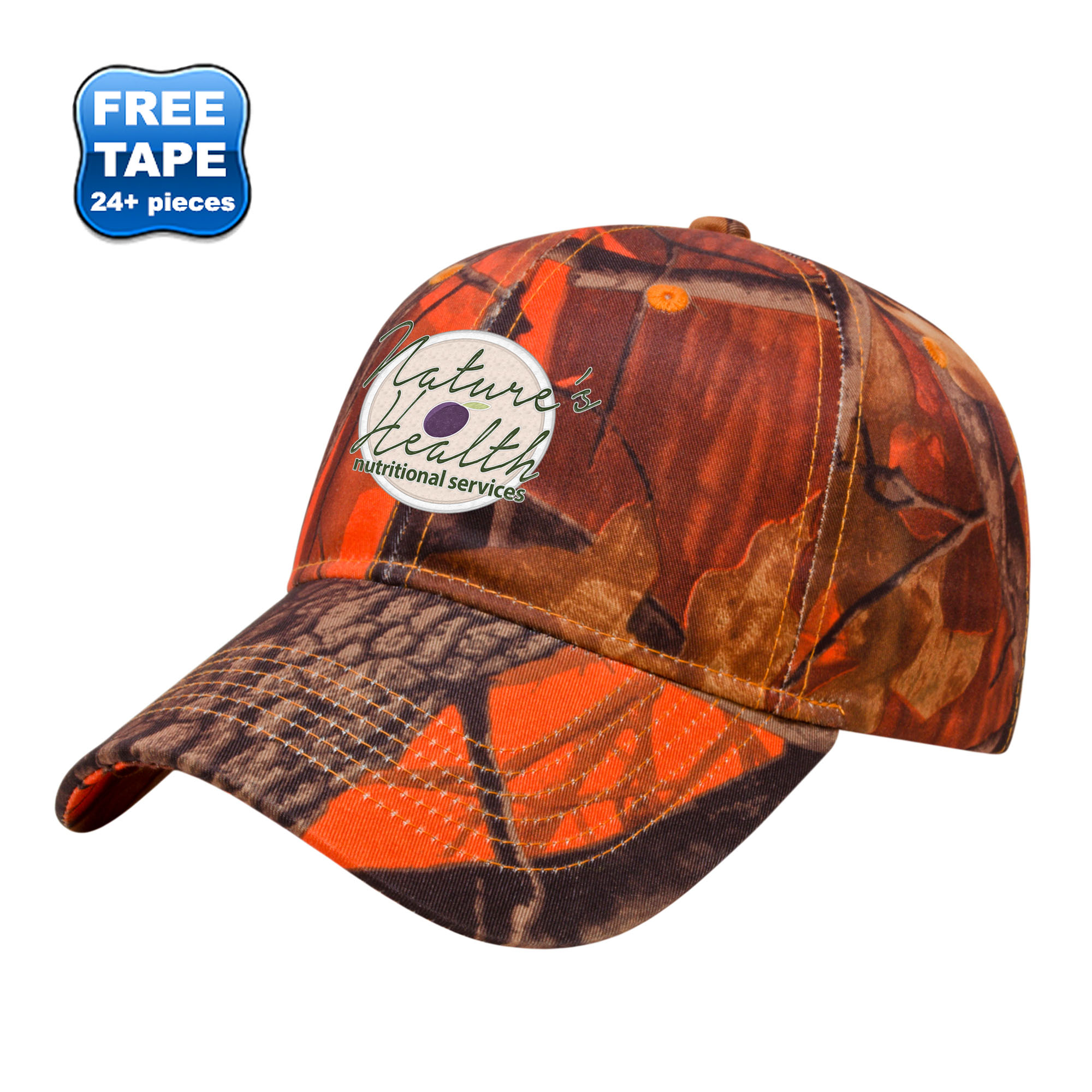 Product Photo 1 Orange Ridge Camo Constructed Cap