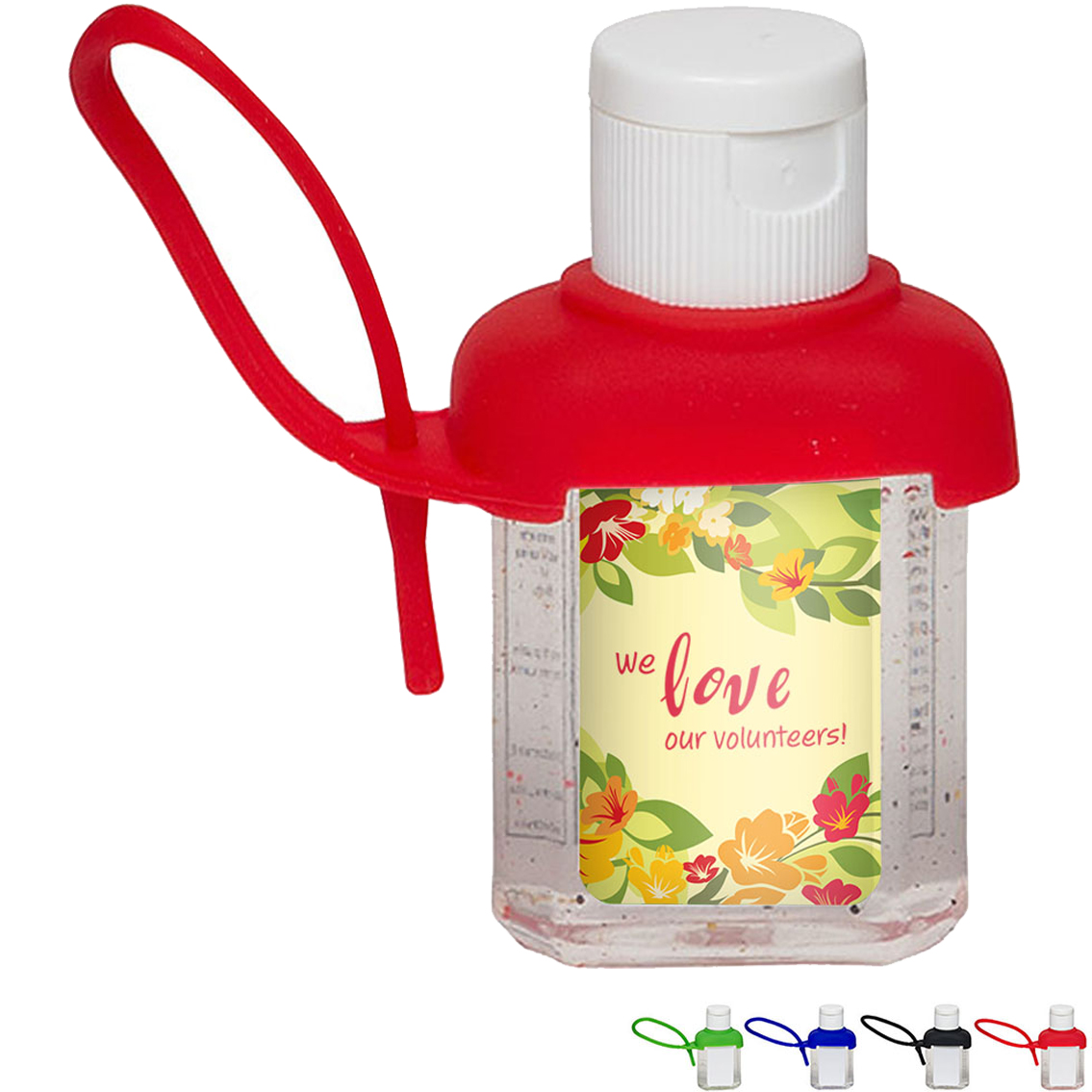 Product Photo 1 Caddy Strap Antibacterial Moisturizing Beads Hand Sanitizer, 1oz.