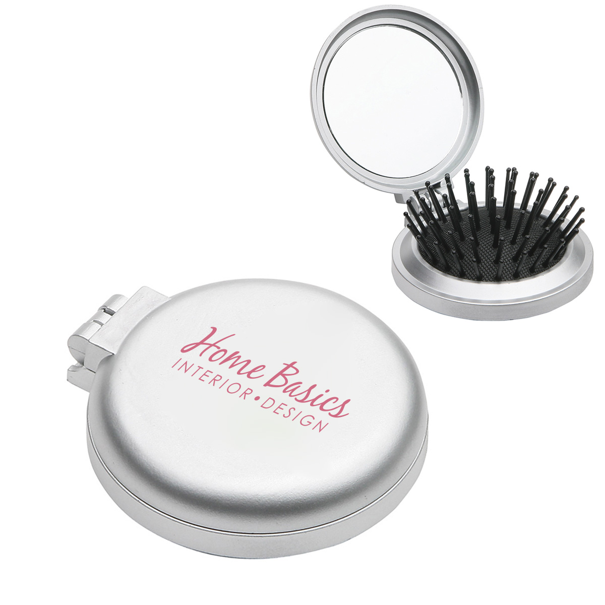 Product Photo 1 Travel Disk Brush & Mirror