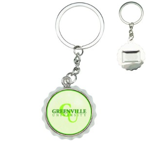 Bottle Cap Bottle Opener Keychain - EM1285