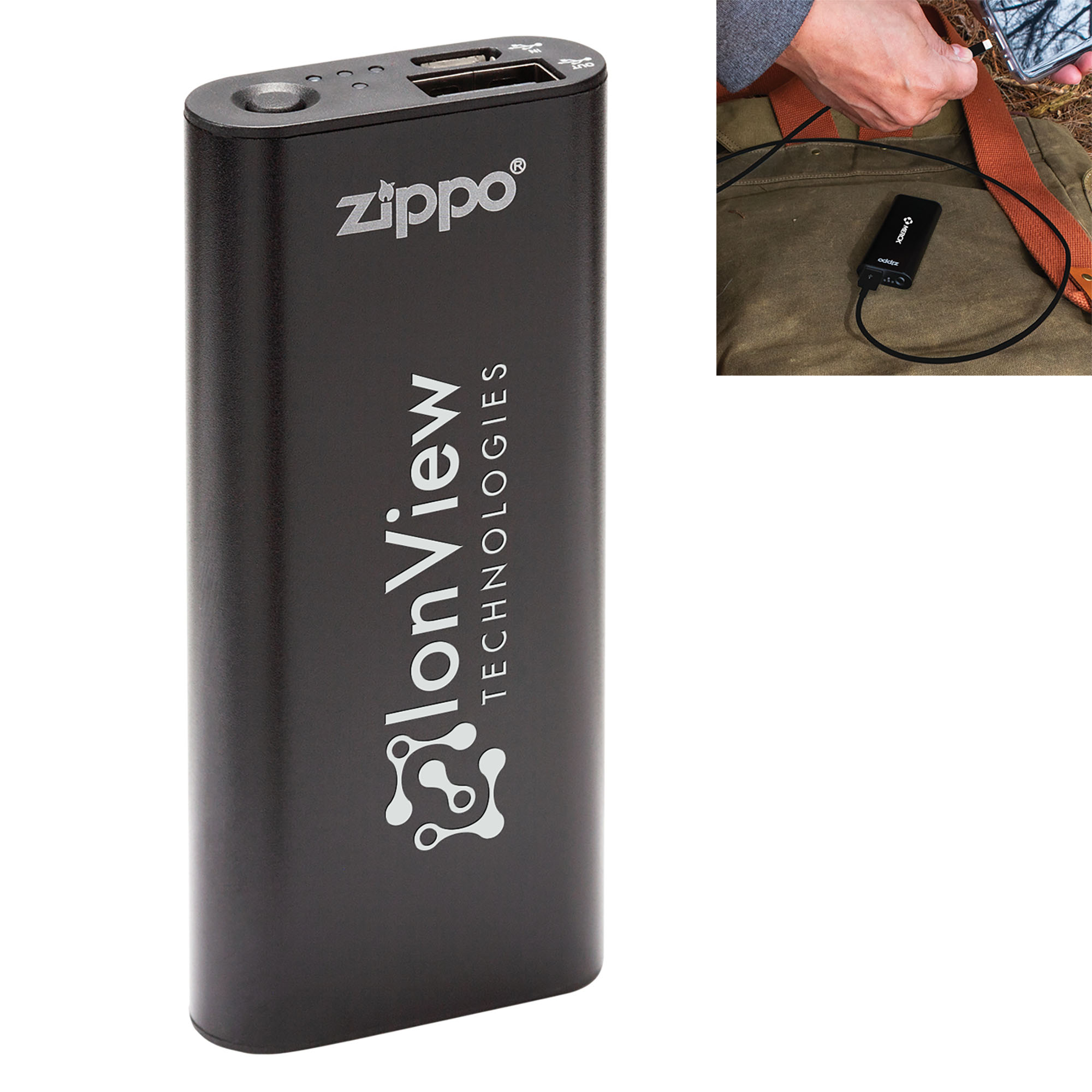 Product Photo 1 Zippo® Heatbank 3-Hour Rechargeable Hand Warmer & Power Bank, 2600mAh