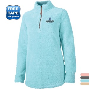 Charles River® Newport Ladies' Super Soft Quarter Zip Fleece Pullover - CV1440