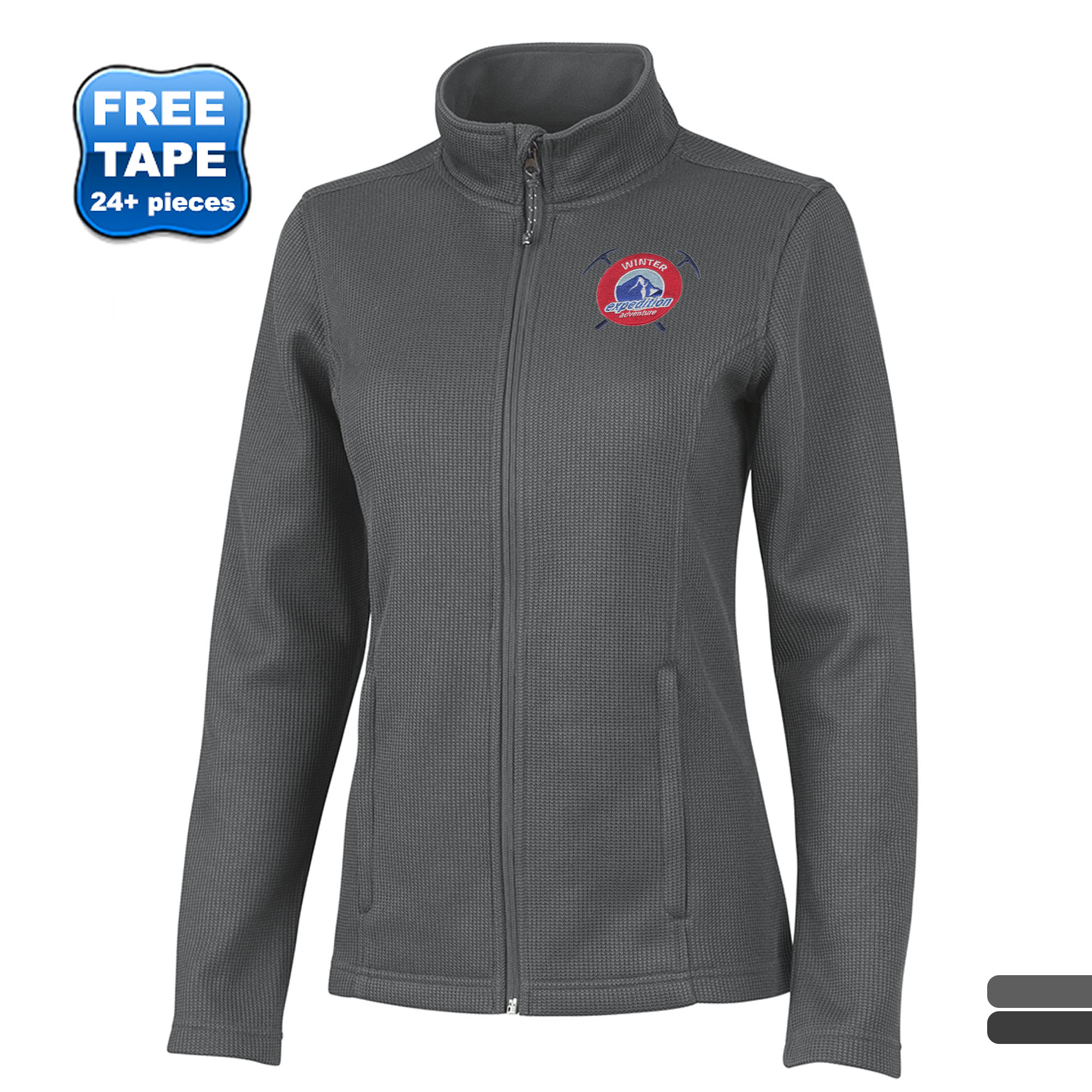 Product Photo 1 Charles River® Heritage Ladies' Rib Knit Jacket