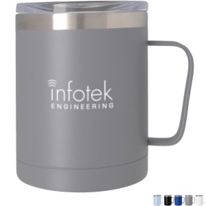 Concord Vacuum Insulated Stainless Steel Mug w/ Lid, 12oz. - HT1443