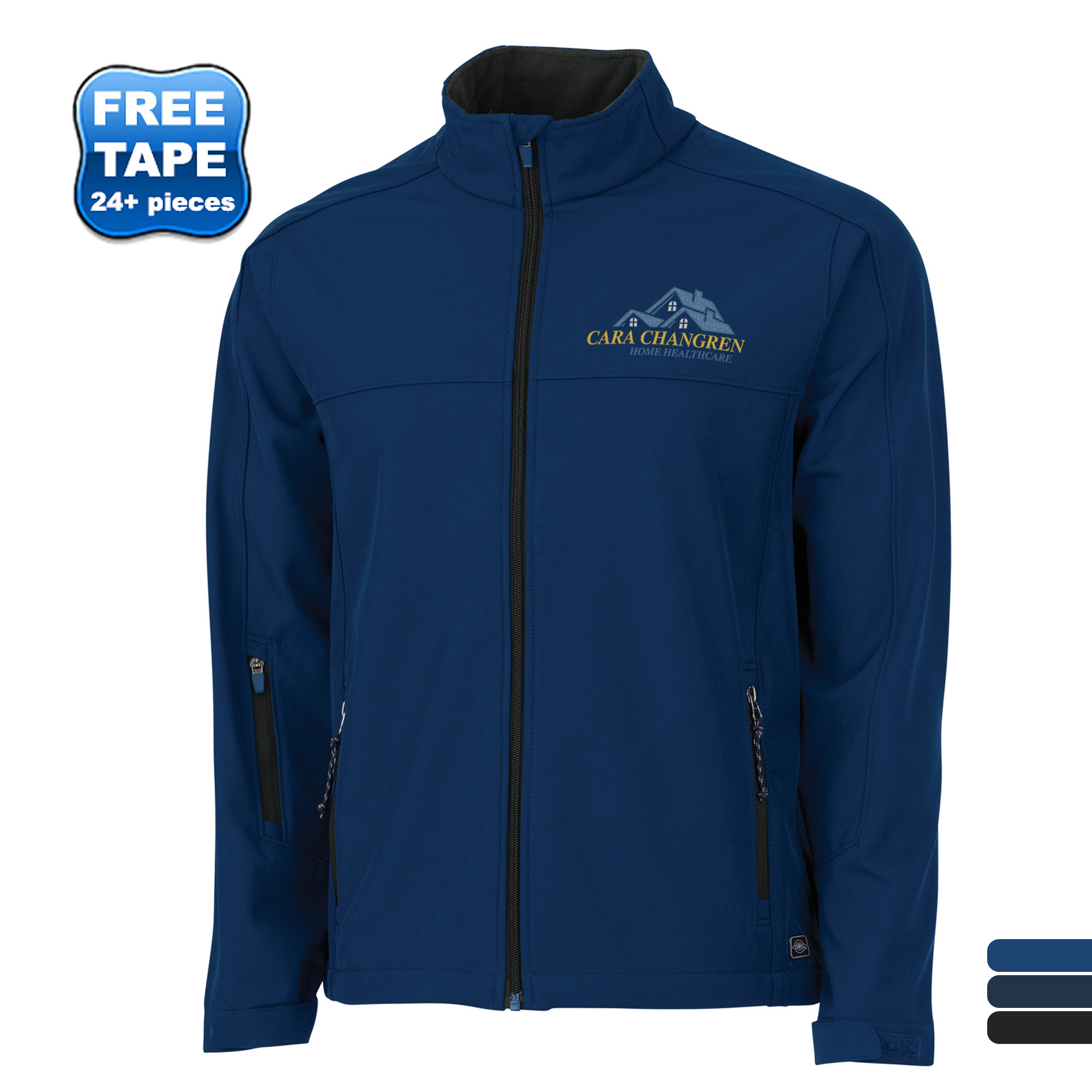 Product Photo 1 Charles River® 3-Layer Men's Soft Shell Jacket