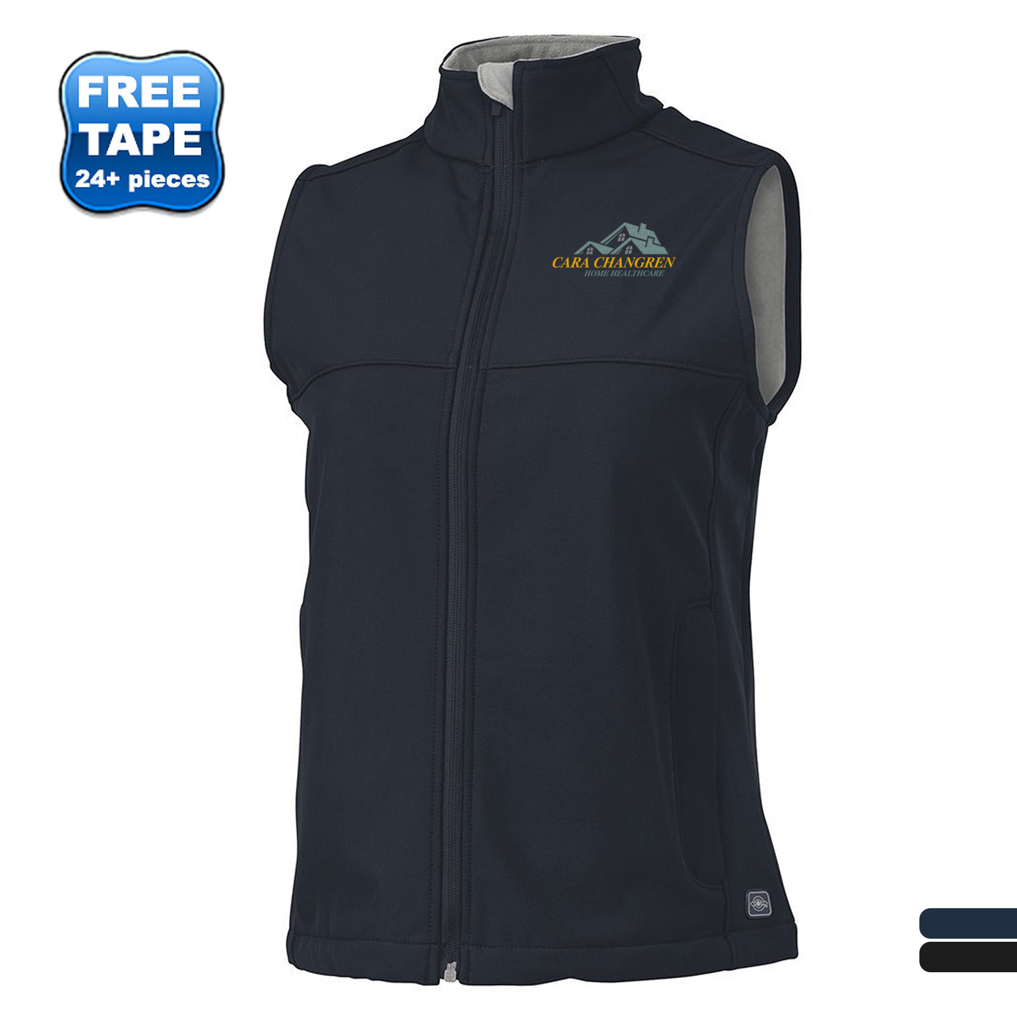 Product Photo 1 Charles River® Classic Ladies' 3-Layer Soft Shell Vest