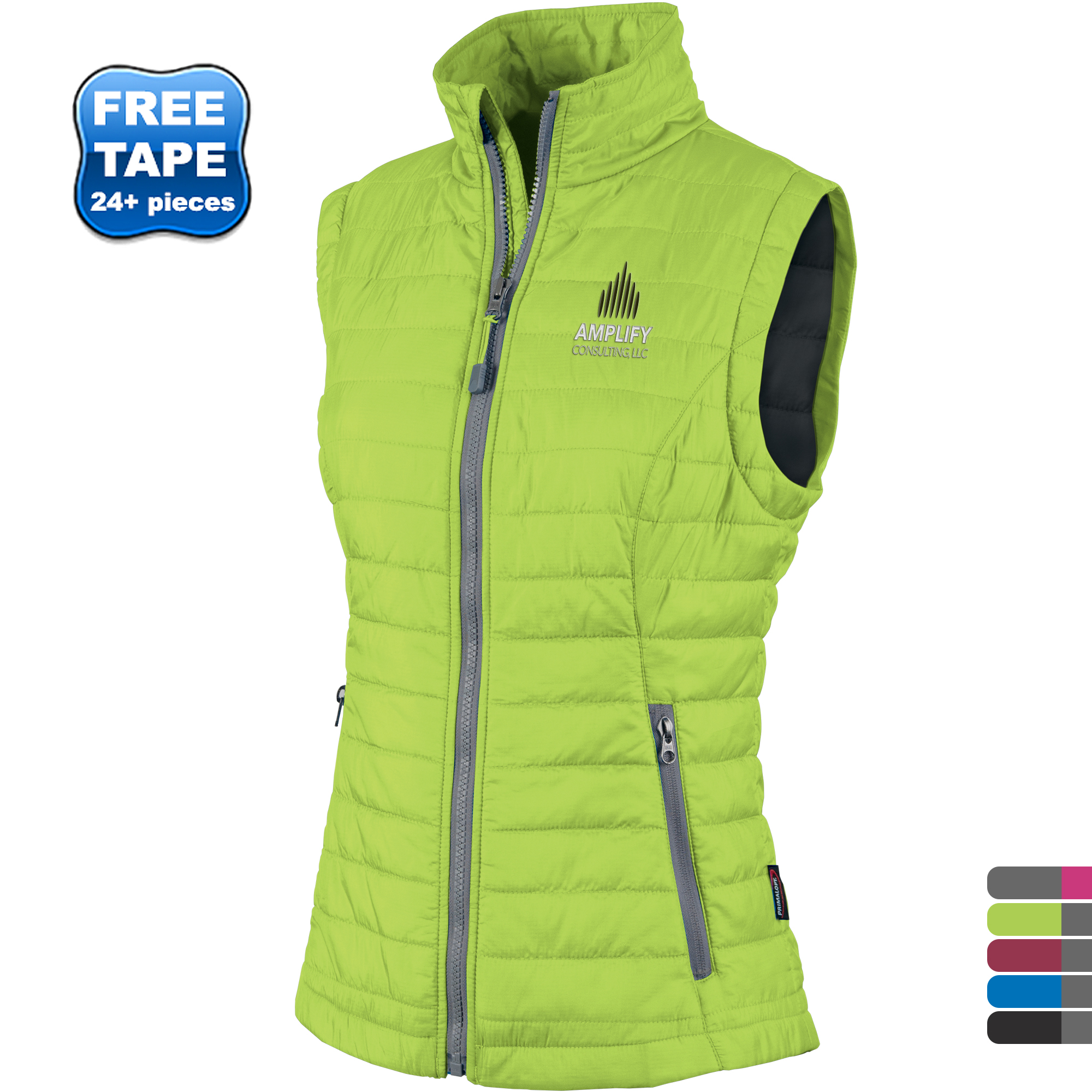 Product Photo 1 Charles River® Radius Ladies' 2-in-1 Insulated Quilted Vest
