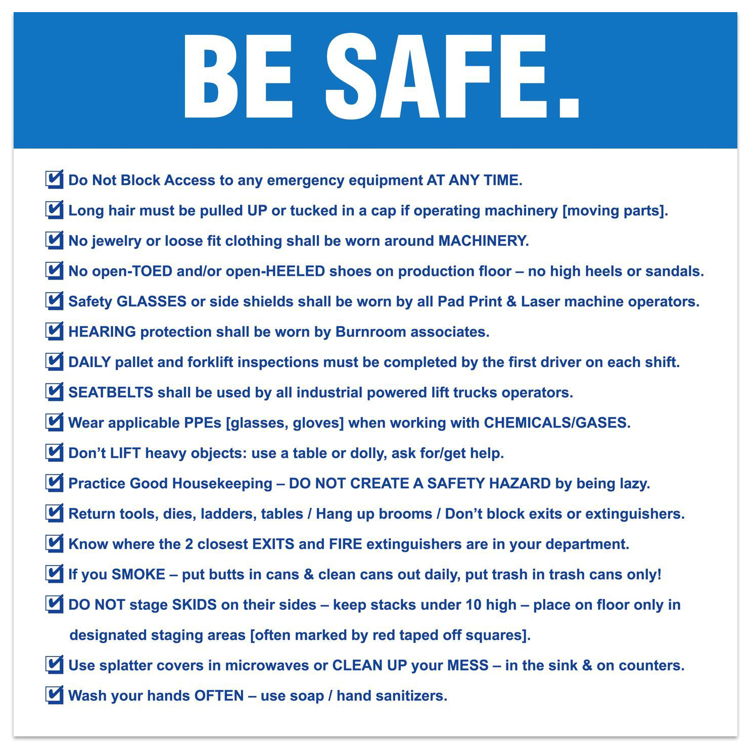 Product Photo 1 Jumbo Square Magnet, 11" x 11"