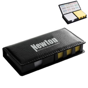 Leatherette Dual Note Pad Organizer - UL1060