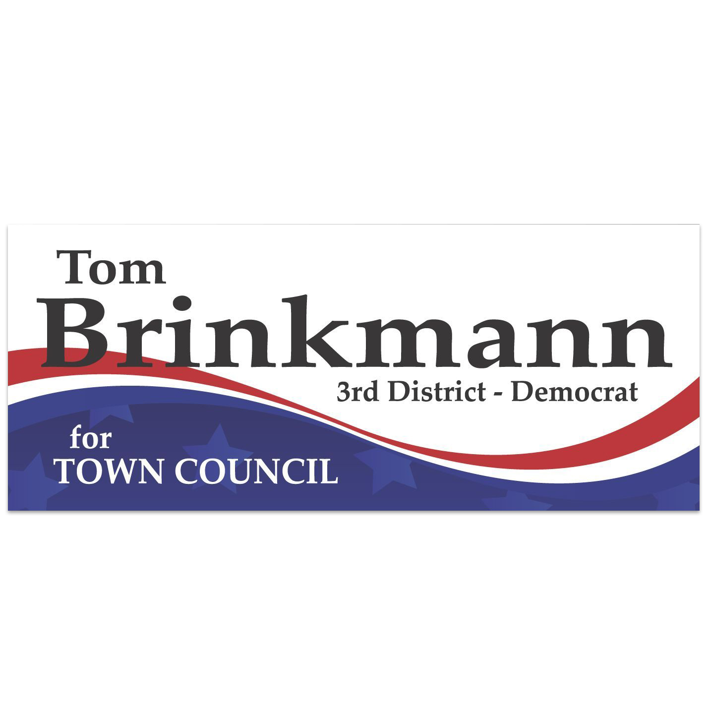 Product Photo 1 Rectangle Magnet, 1-1/4" x 3"