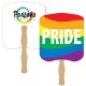Rainbow Pride Hand Fan