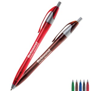Javalina Translucent Jewel® Tones Ballpoint Retractable Pen - HB2718
