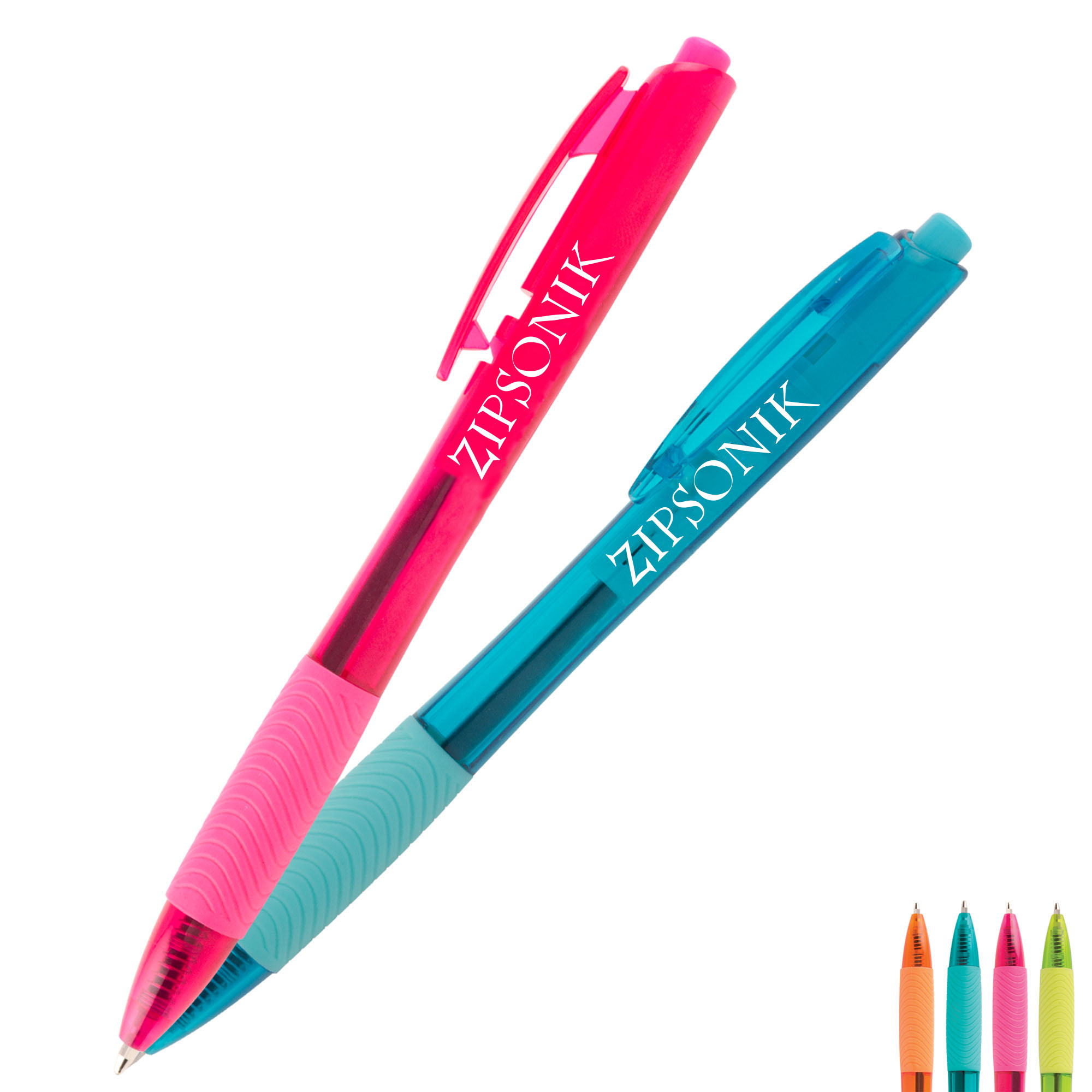Product Photo 1 Tryit™ Bright Translucent Retractable Ballpoint Pen