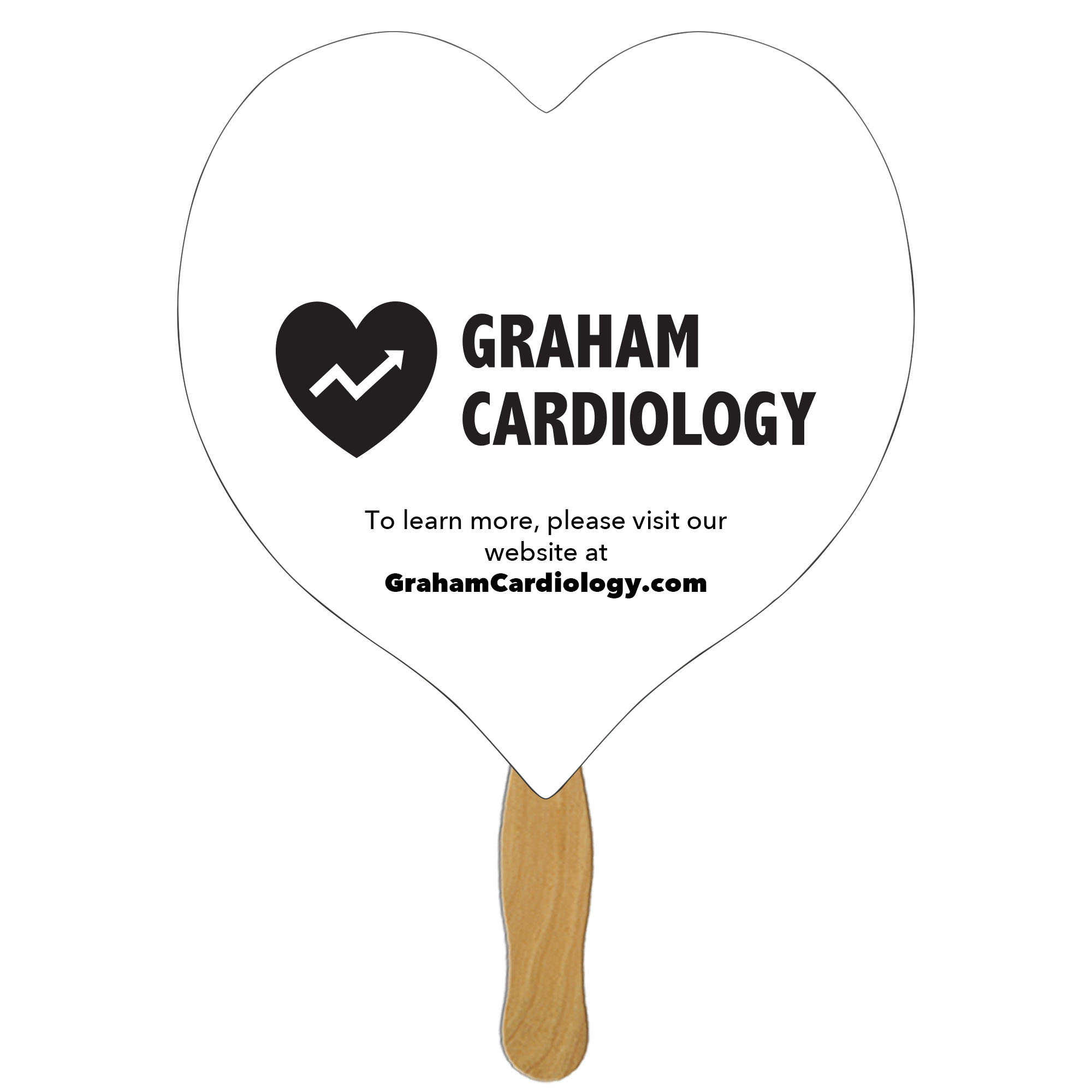 Product Photo 1 Heart Shape Hand Fan