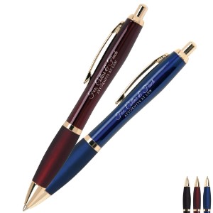 Santorini Ballpoint Retractable Metal Pen - HB2790