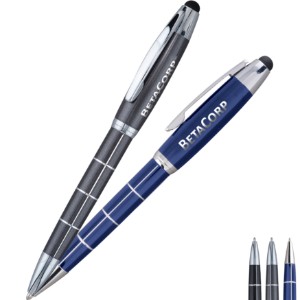 Damali Ballpoint Twist Action Metal Pen & Stylus - HB2794