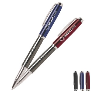 Guillox® 9 Pull Cap Rollerball Metal Pen - HB2807