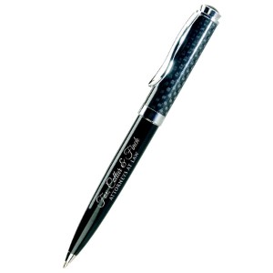 Carbonite Twist Action Metal Pen - HB2796