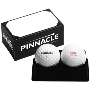 Pinnacle® Rush 2-Ball Business Card Box - GB4107