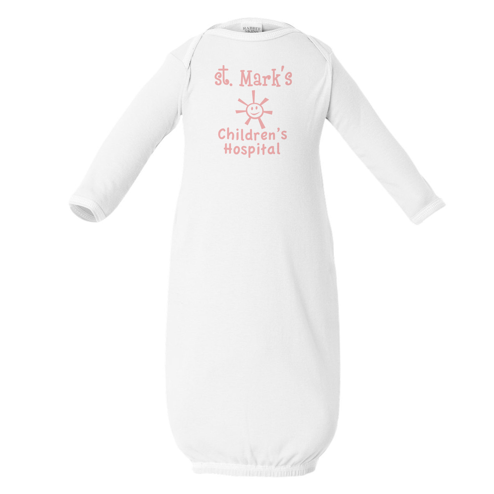 Product Photo 1 Rabbit Skins® Combed Ringspun Cotton Baby Rib Infant Layette