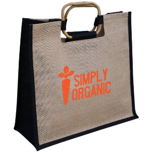 Namaste Jute & Cotton Tote - SU1505
