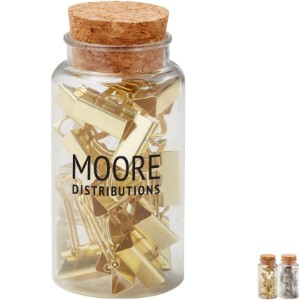 Binder Clips In Jar - JN4008