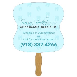 Hourglass Hand Fan - LC2500